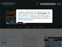 Tablet Screenshot of antiquariauto.com